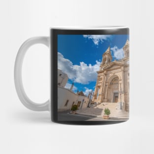 The cathedral of Saints Cosmas and Damian in Alberobello, Italy Mug